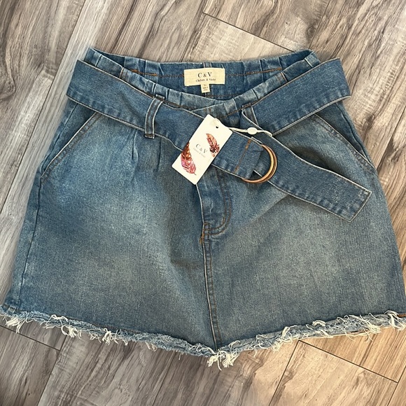 Womens Denim Skirt - Picture 6 of 7